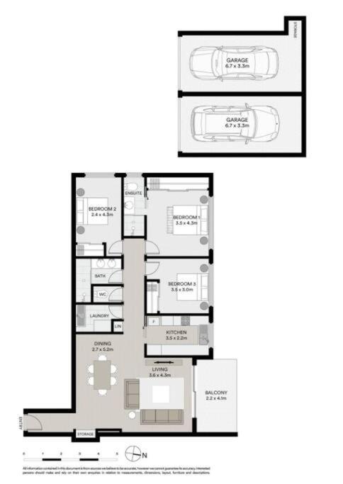 Spacious 3br In Marsfield Near Mq Uni & Centre Apartment *